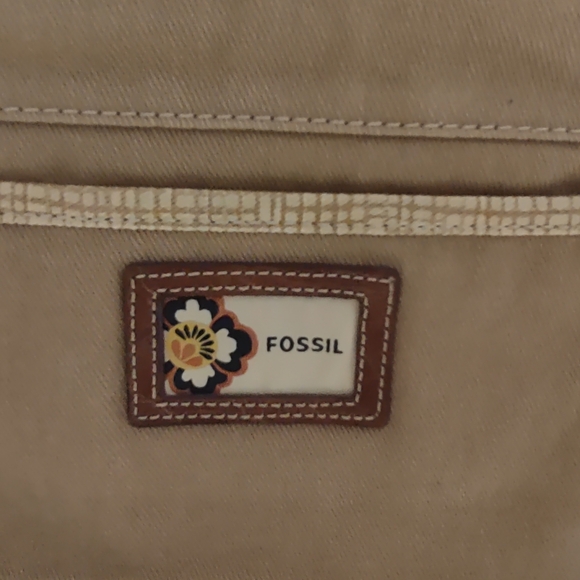Fossil Handbags - Fossil Tan Canvas Bag